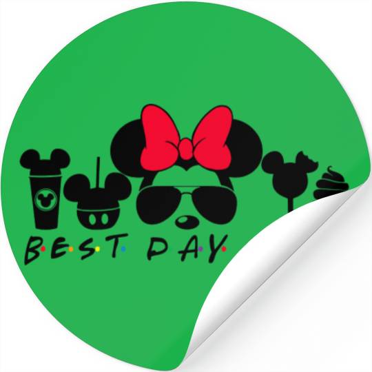 Best day ever, Disney Vacation, Custom Disney Stickers, Cute Disney Sticker