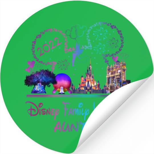Personalized Disney Trip Family Vacation 2022 Stickers