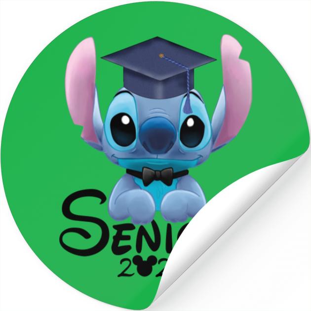 Stitch Graduate 2023 Stickers, Disney Graduation Stickers