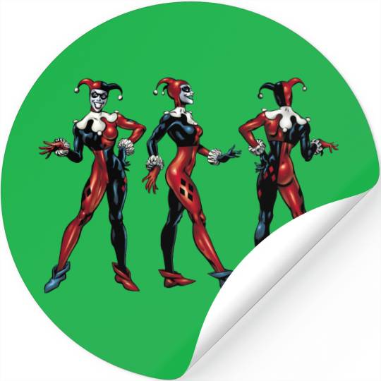 Harley Quinn - All Sides Stickers