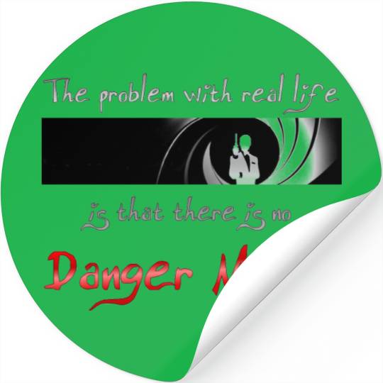 No Danger Music? Stickers