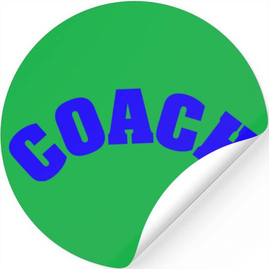 Team Coach Stickers