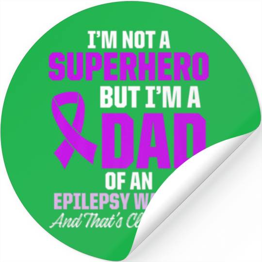 Epilepsy Awareness Epileptic Warrior Survivor Stickers