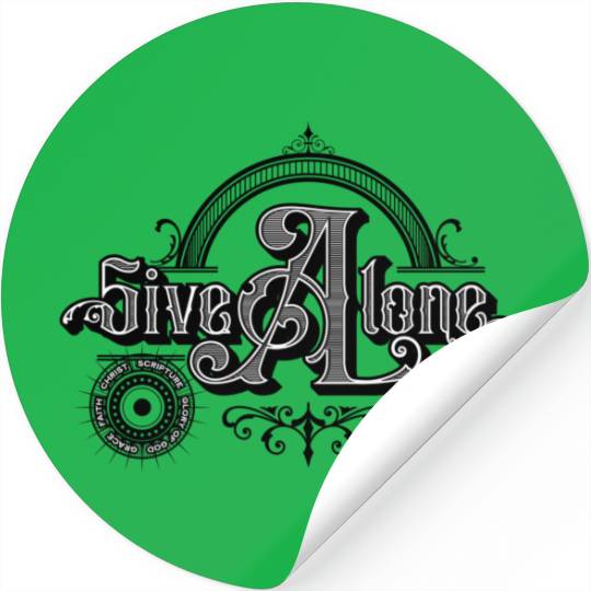 5iveAlone Stickers
