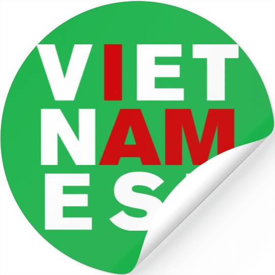 I AM VIETNAMESE Stickers