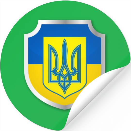 I Stand with Ukraine Stickers