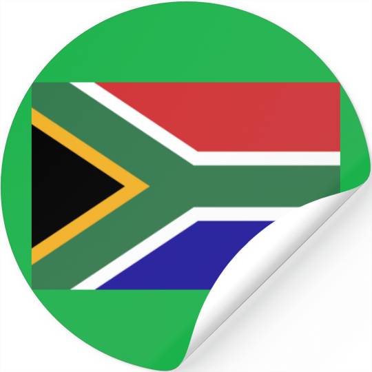 South Africa Flag Polo Stickers