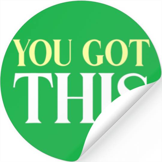 You Got This Test Day Motivational Teacher Testing Stickers