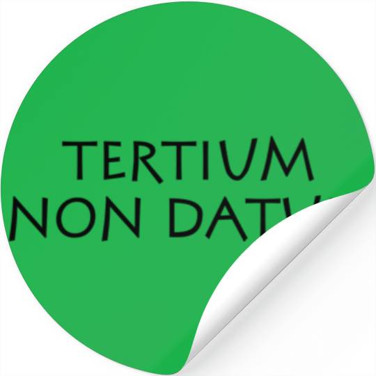 Tertium non datur Stickers