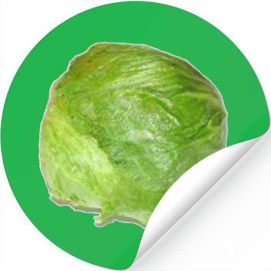 Head of Lettuce Stickers