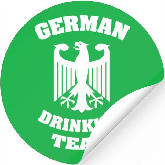 German Drinking Team Stickers