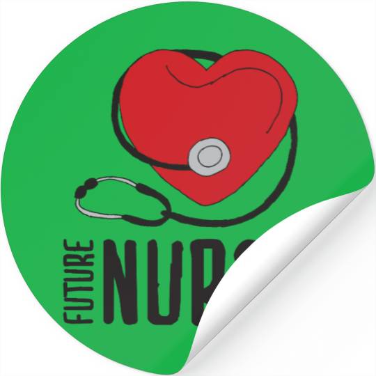 Future Nurse Soon to be Nurse Design Polo Stickers