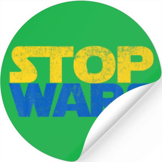 Ukraine Stop Wars, Choose Peace, Peace Love Ukrain Stickers