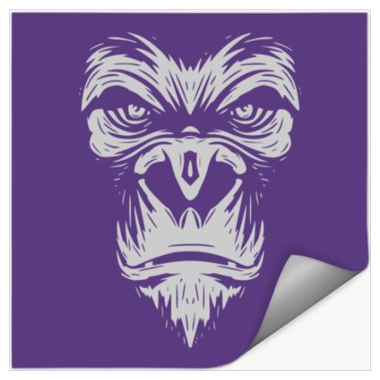 Monkey Gorilla Sticker Stickers